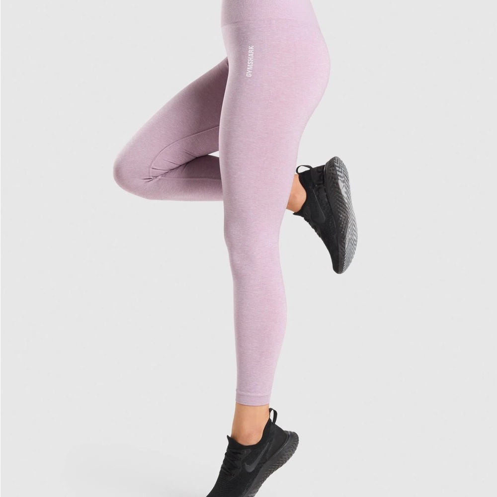 Gymshark Adapt Marl Lilac Purple Leggings